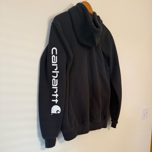 CARHARTT Original Fit Midweight Logo Sleeve Graphic Hoodie - Picture 3 of 8